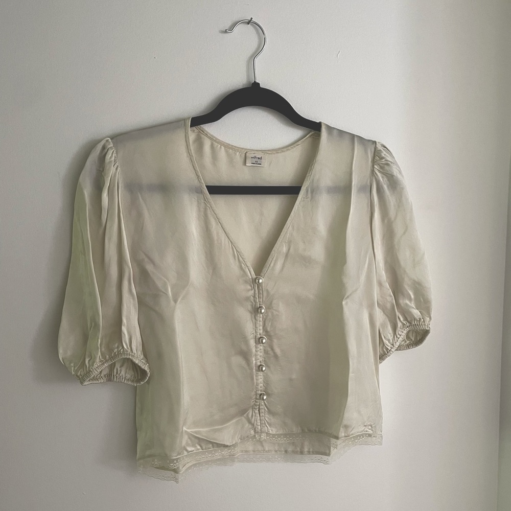 Wilfred Satin Blouse